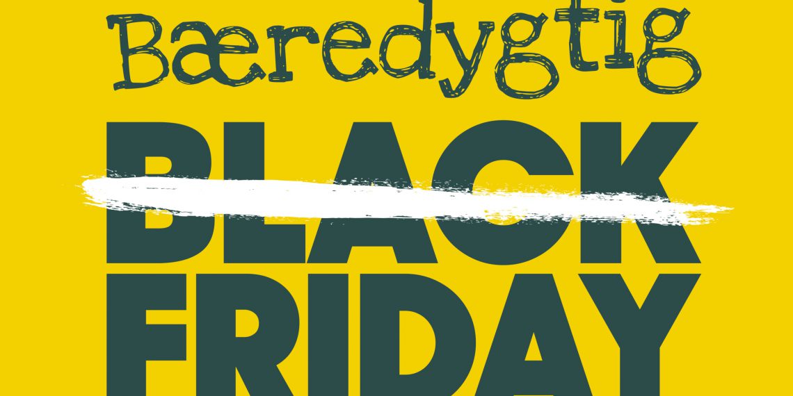 Bæredygtig Black Friday med halv pris på alt