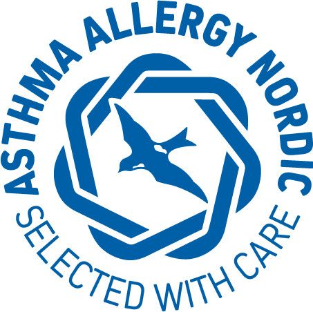 Nu er der mundbind med Astma-Allergi Danmarks allergimærkning på markedet. Kreditering: Astma-Allergi Danmark