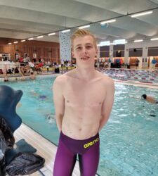 Aabybrosvømmer i B-finalen ved SVØM GrandPrix