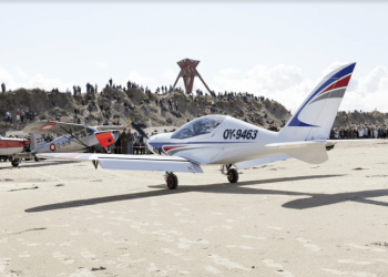Blokhus Fly-In 2019 – 20 forskellige fly lander ved stranden