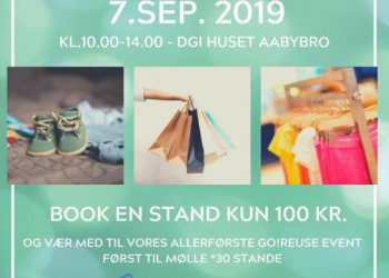 Pop-up loppemarked i DGI Huset i Aabybro