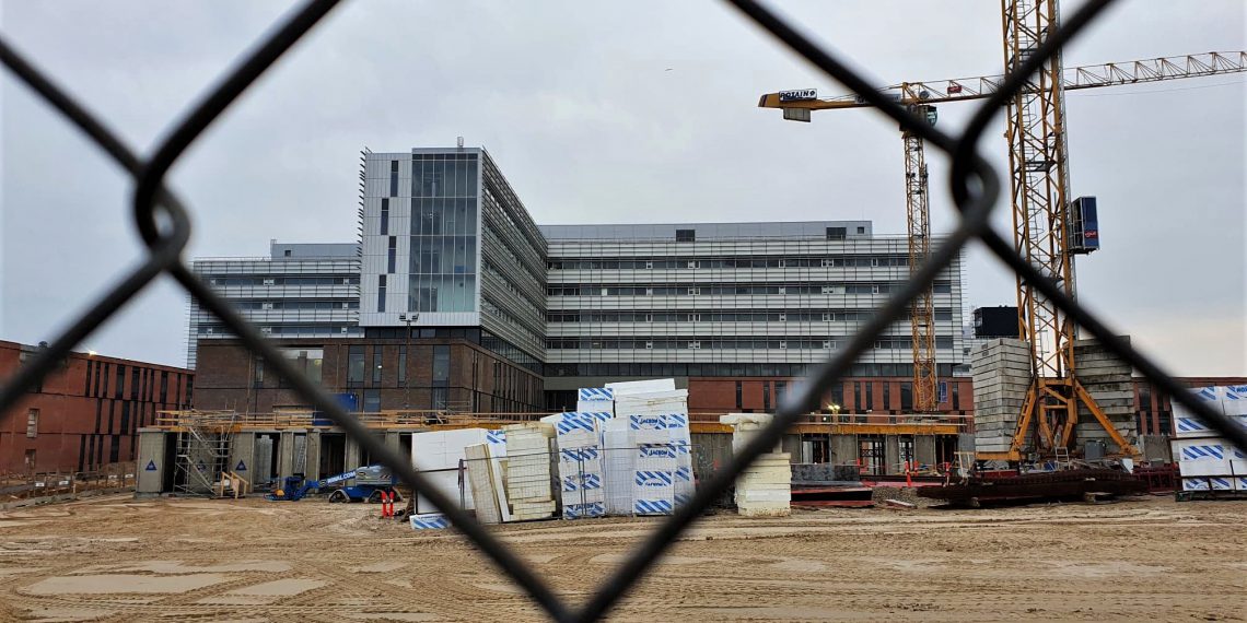 Nyt universitetshospital skal stå helt klar i slutningen af 2021