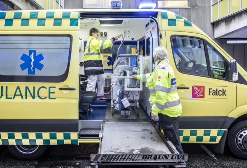 Falck stopper ambulancetjeneste i Region Nordjylland