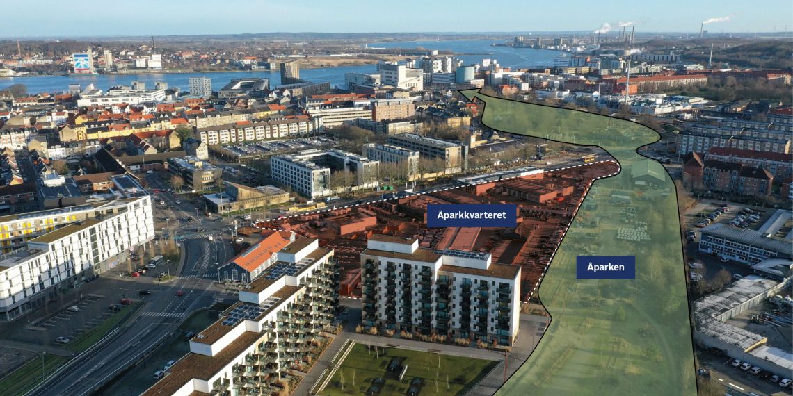 Stort og attraktivt område midt i Aalborg udbydes nu til salg