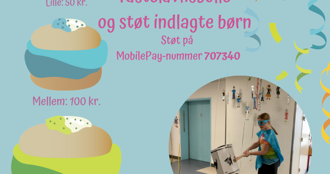 Fastelavnsbolle med god samvittighed: Nu donerer danskerne den populære spise til indlagte børn