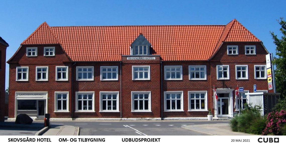 Skovsgård Hotel står nu foran en mere bæredygtig renovering og udvidelse