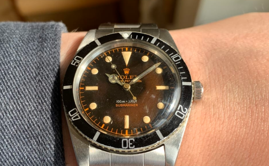 Sømand sejlede jorden rundt med dette Rolex-ur – nu kommer det på auktion