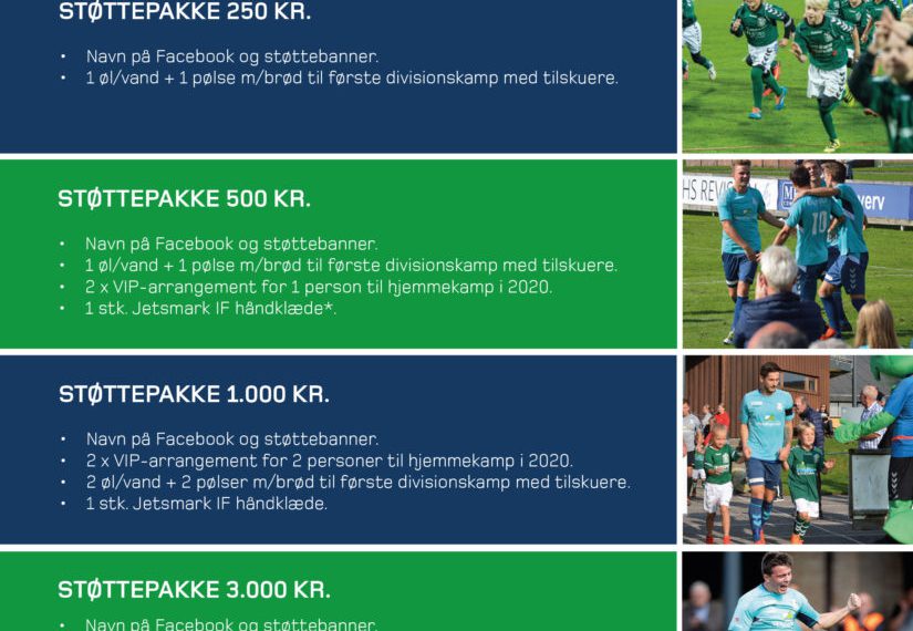 Coronakrisen har ramt hårdt – KØB EN STØTTEPAKKE VED JAMMERBUGT FC