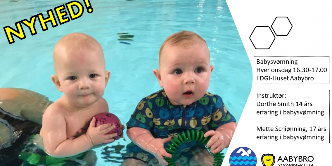 Svømmeklubben Jet og Aabybro Svømmeklub indgår samarbejde omkring babysvømning!