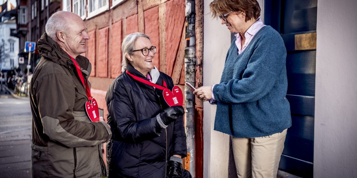 Hjerteforeningen samlede søndag ind til flere hjertestartere