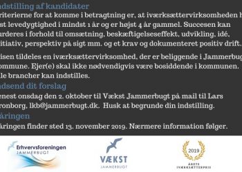 Årets Iværksætter 2019 skal findes – kender du én som skal indstilles?