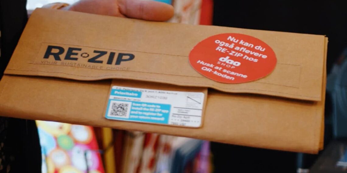Nu kan du returnere RE-ZIP emballage i dao’s 1.200 pakkeshops!