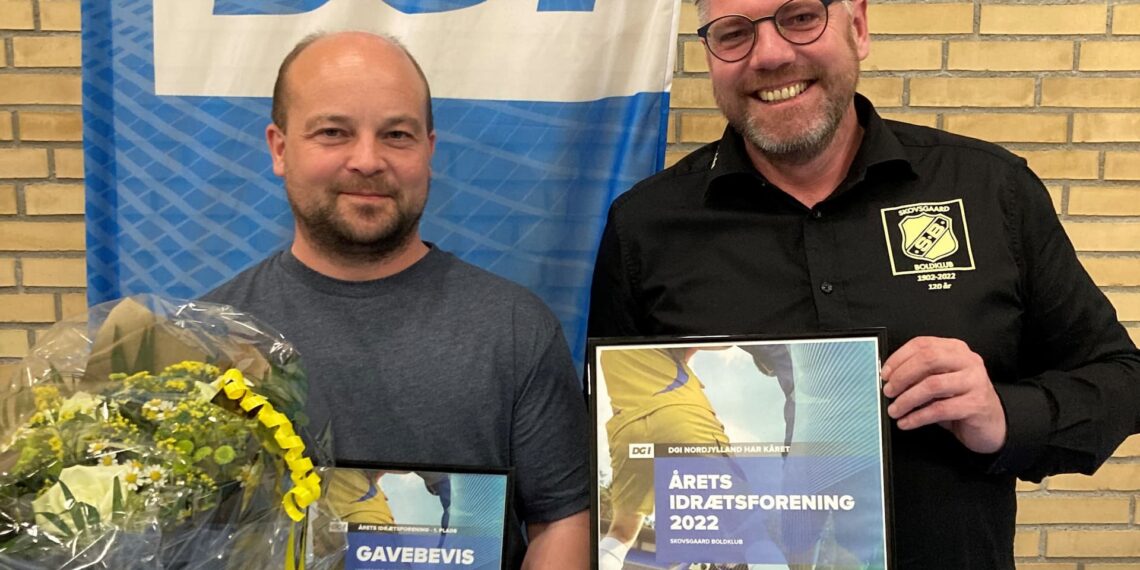 Skovsgaard Boldklub er Årets Idrætsforening i Nordjylland 2022