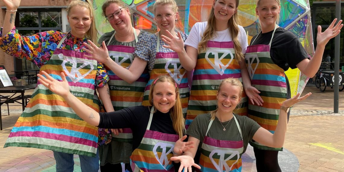 Indlagte børn i Nordjylland inviteres til fødselsdagsfest med Kreaheltene