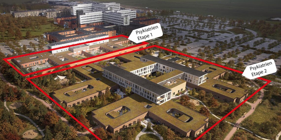 Regionen fritaget for at deponere stort millionbeløb – nyt psykiatri-byggeri er sikret økonomisk