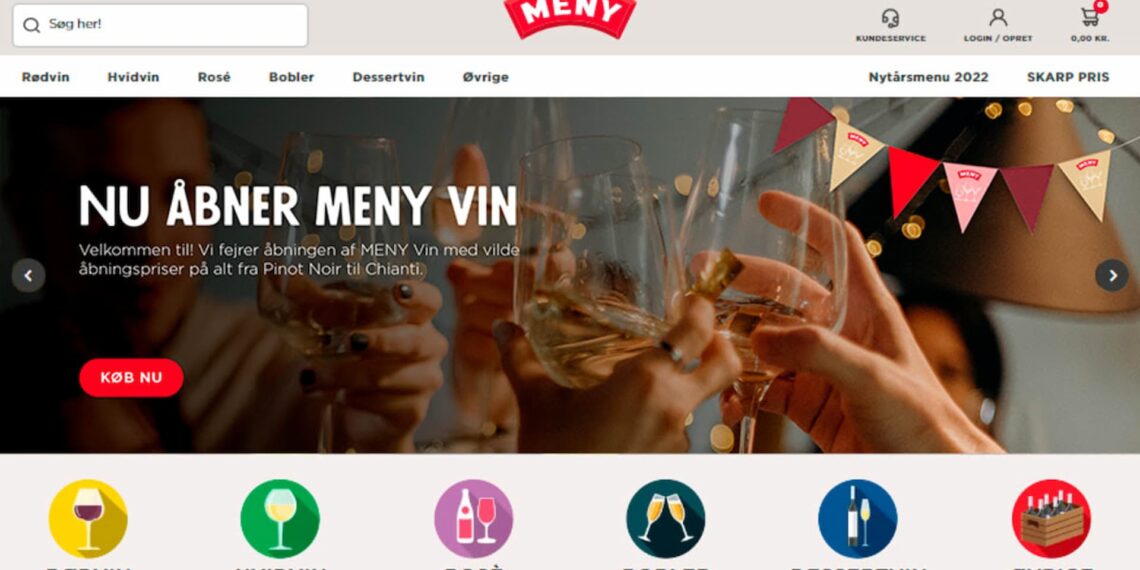 Nu kan du købe vin fra MENY online: Vil levere de bedste kundeoplevelser indenfor online vin