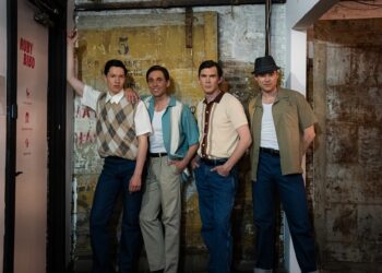 Stjernespækket cast til hitmusicalen Jersey Boys
