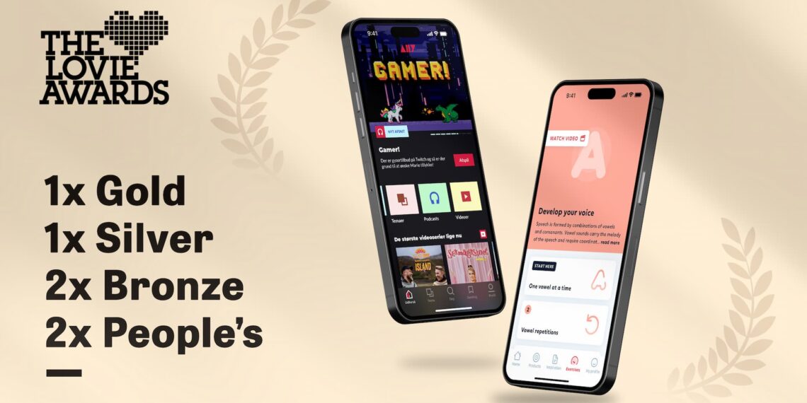Danske app udviklingshus Shape vinder 6 priser til Lovie Awards