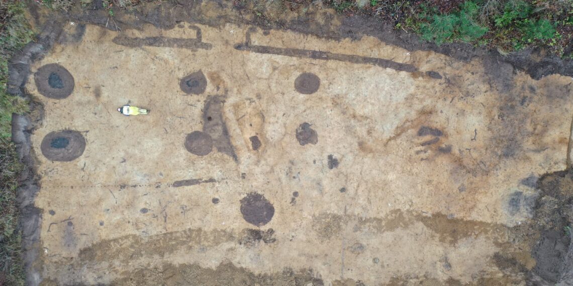 Vikingehal fra Harald Blåtands tid dukket op i Hune