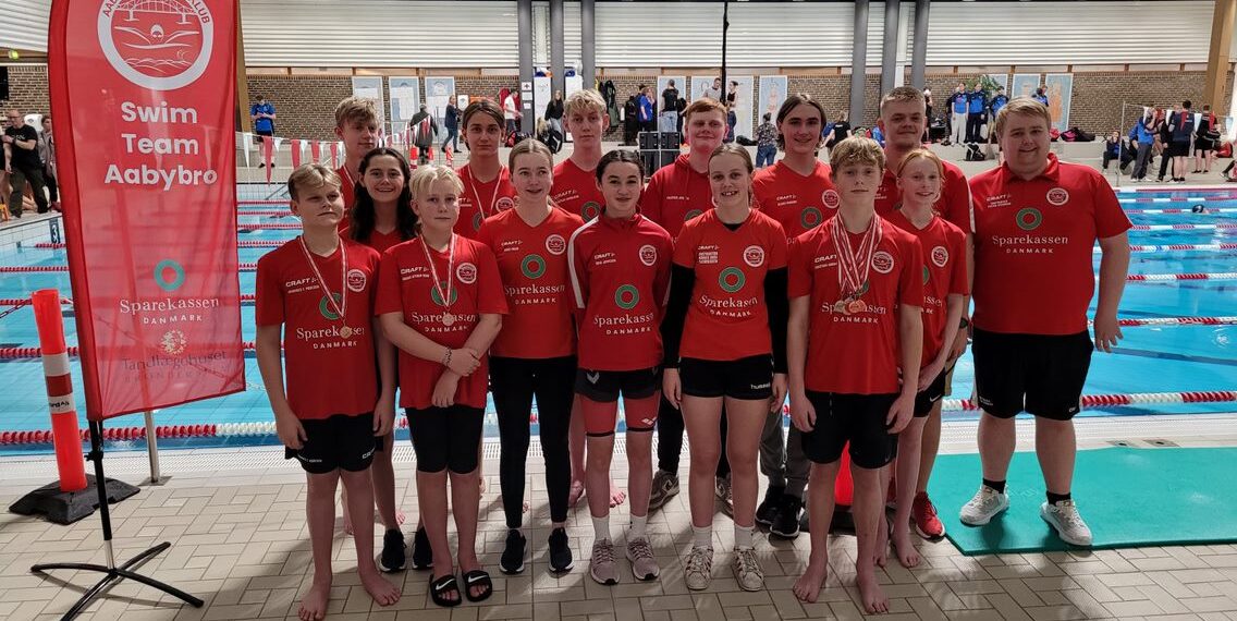 Flotte resultater for Aabybrosvømmere ved Aalborg Cup