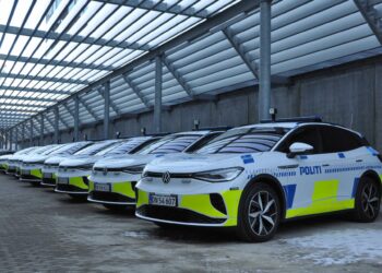Politiet tester elektriske patruljevogne