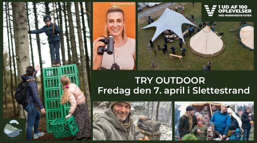 Outdoor- gavebod: Slettestrand er klar med det største program nogensinde ved Try Outdoor i påsken