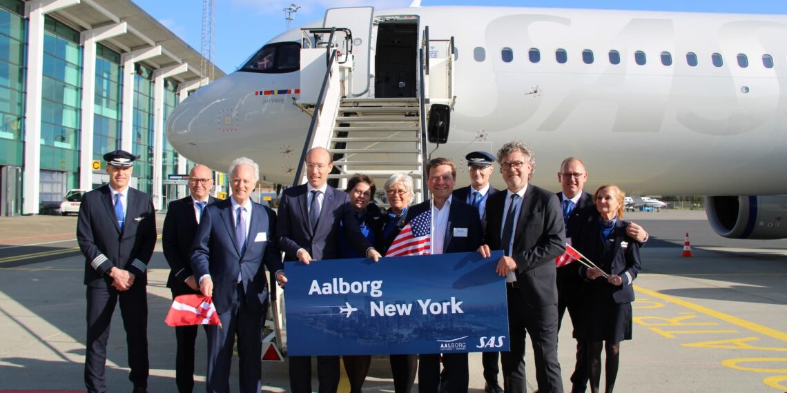 Historisk direkte rute fra Aalborg til New York indvies