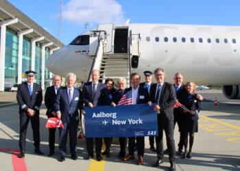Historisk direkte rute fra Aalborg til New York indvies