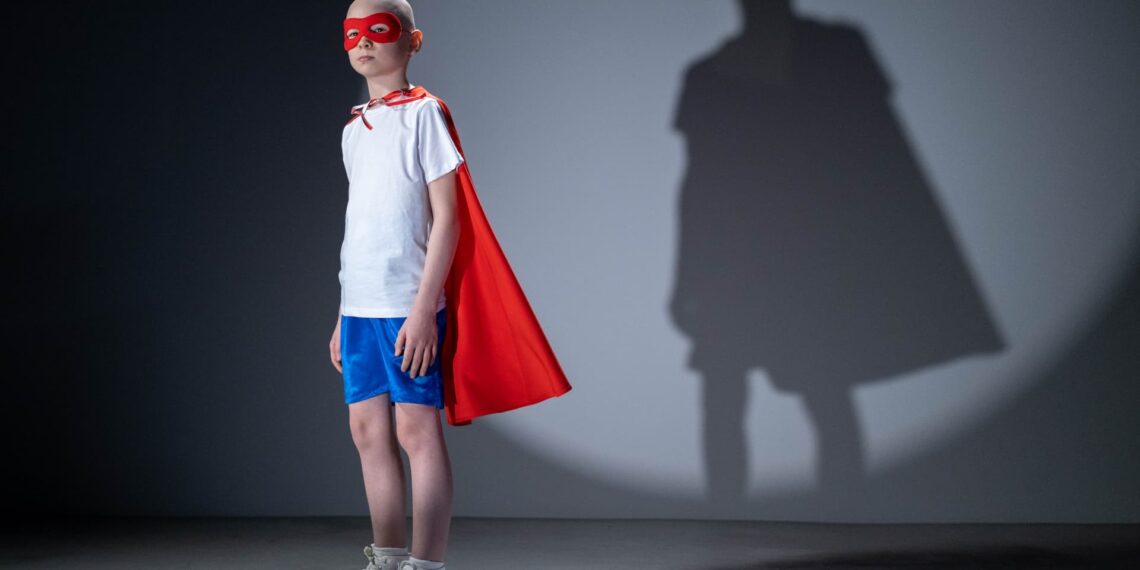 Superhelte på optog i Aabybro