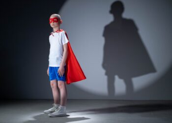 Superhelte på optog i Aabybro