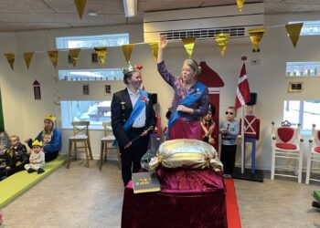 Kroningsfest i Skipper Clement Børnehave & Vuggestue