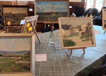 Åben kunstcafé og påskeudstilling i Fjerritslev