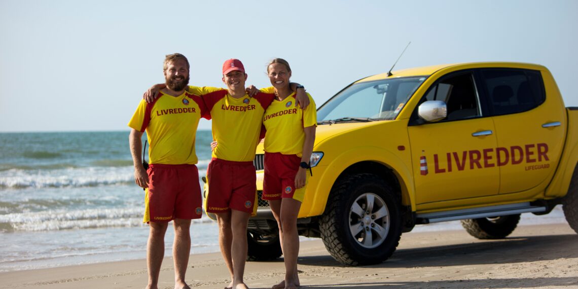 Leg og lær livredning på Blokhus Strand med TrygFondens LivredderPatrulje
