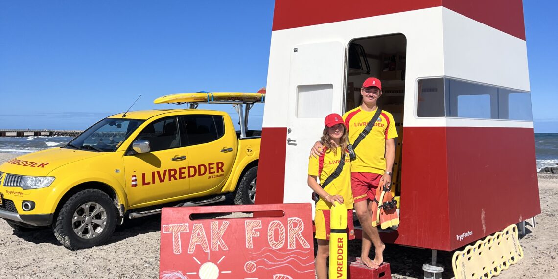 Strandgæster undervurderer vinden: Livredderne siger farvel for i år