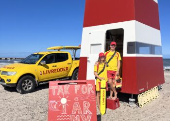 Strandgæster undervurderer vinden: Livredderne siger farvel for i år