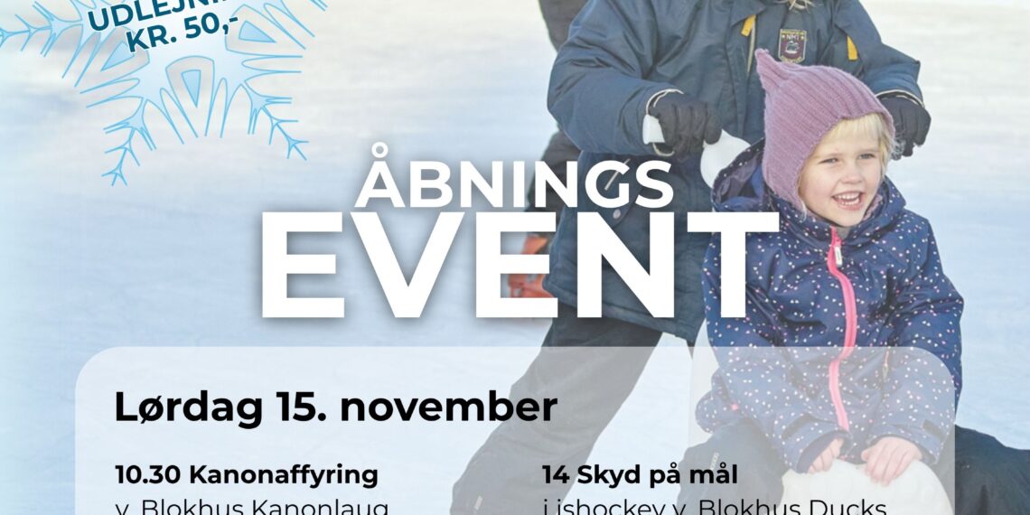 Blokhus Skøjtebane er nu åben: Vinterhygge og aktiviteter hele sæsonen