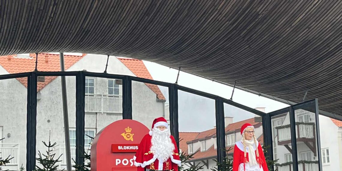Julehygge og julemandsbesøg i Destination Blokhus