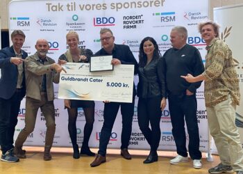 Guldbrandt Cater kåret som Årets Iværksætter i Jammerbugten 2025
