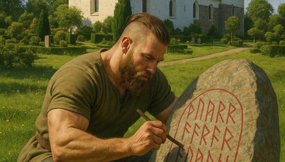 Børn inviteres med ind i vikingernes verden ved Jetsmark Kirke