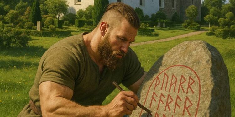 Børn inviteres med ind i vikingernes verden ved Jetsmark Kirke