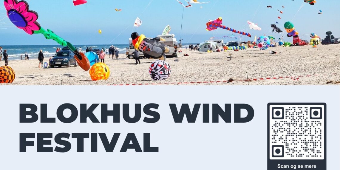 Blokhus Strand fyldes igen med kæmpedrager og vindaktiviteter