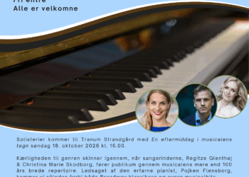 Gratis musicalkoncert på Tranum Strandgård