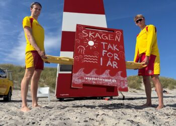 Super sommer gav travlhed på strandene